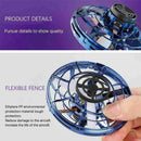 Spinning Fingertip Gyroscope Spinner – Luminous UFO Toy with Induction Flight