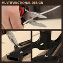12-in-1 Camping Multitool – Folding Hammer Pliers & Stainless Steel Outdoor Survival Tool
