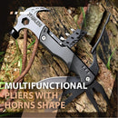 12-in-1 Camping Multitool – Folding Hammer Pliers & Stainless Steel Outdoor Survival Tool