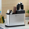 Multifonctions Stainless Steel Knife Block – Kitchen Utensil Organiser
