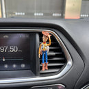Toy Story Woody & Buzz Lightyear Car Air Freshener – Cartoon Doll Aromatherapy Vent Clip