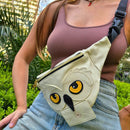Harry Potter Hedwig Fanny Pack – Cream Faux Leather Waist Bag