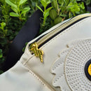 Harry Potter Hedwig Fanny Pack – Cream Faux Leather Waist Bag