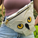 Harry Potter Hedwig Fanny Pack – Cream Faux Leather Waist Bag