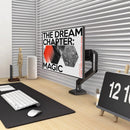 Adjustable Monitor Arm Mount – Single Screen Holder for 17–32" PC Monitors with Clamp