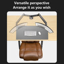 Adjustable Monitor Arm Mount – Single Screen Holder for 17–32" PC Monitors with Clamp