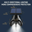 Solar Security Light with Dummy Camera – Motion Sensor Waterproof Outdoor Safety Light