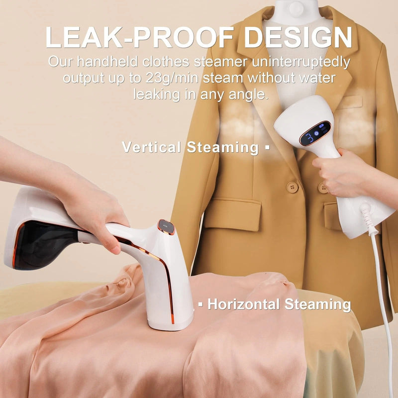 Handheld Clothes Steamer – 3 Steam Modes 320ml Tank 1200W