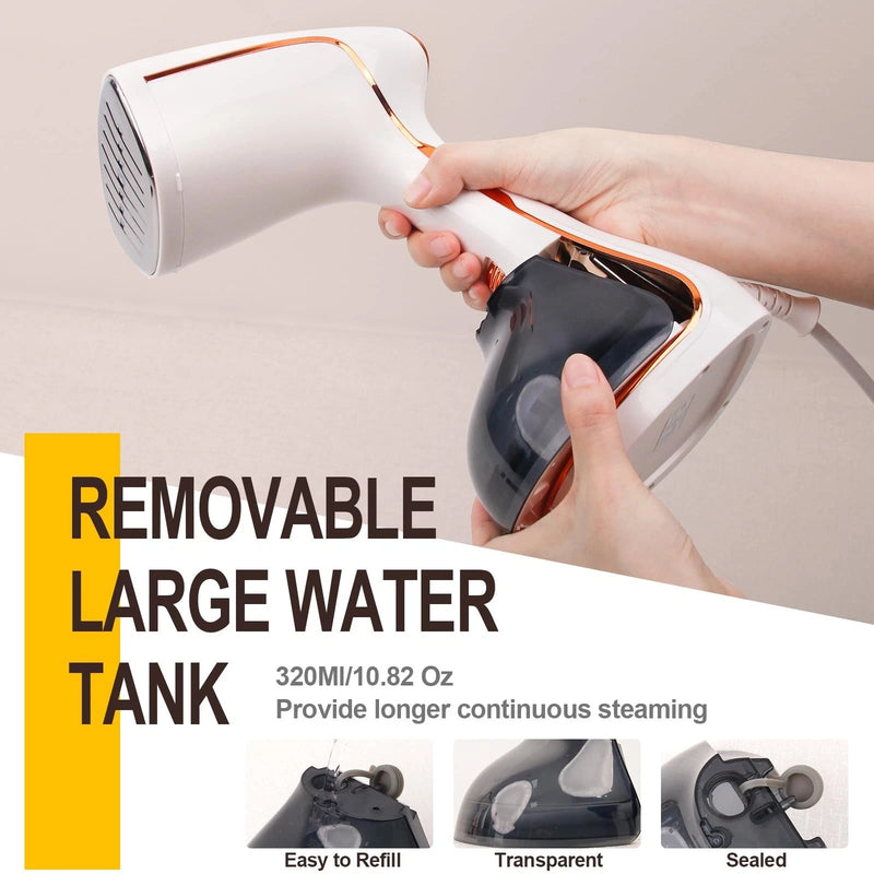 Handheld Clothes Steamer – 3 Steam Modes 320ml Tank 1200W