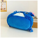Stitch 3D Plush Toddler Backpack – Cute Mini Furry Cartoon Bag for Kids