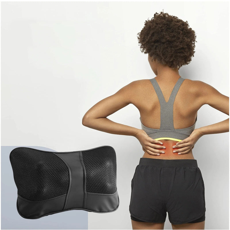 Shiatsu Massage Pillow with Heat – Multifunctional Car & Home Neck Back and Shoulder Massager