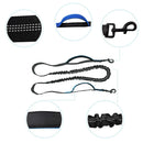 Hands-Free Dog Leash with Waist Belt & Bag – Stretchable Dog Lead for Walking Jogging & Running