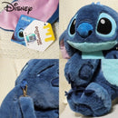 Stitch Plush Mini Backpack for Kids – Soft Lightweight Double-Strap Bag