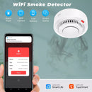 WiFi Smart Smoke Alarm with App Control – Fire Alarm Sensor for Home Safety