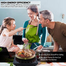 Touch Control Induction Hob Cooktop – 2200W Portable Electric Burner 110V–220V