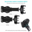 Car Phone Holder with Wireless Charging