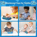 Montessori Sensory Busy Board – Learning Toy for Kids 1-3 Years