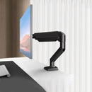 Adjustable Monitor Arm Mount – Single Screen Holder for 17–32" PC Monitors with Clamp