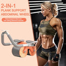 Automatic Rebound Ab Roller – Home Gym Trainer with Elbow Support for Core Workouts