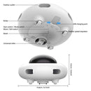 Smart Electric UFO Cat Toy – Interactive Automatic Feather & Spring Turntable Toy