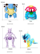 Pokémon Poké Ball Morphing Transforming Figures – Collectible Action Toy Set