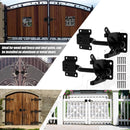 Self-Locking Gate Latch – Durable Fence & Door Hinge Latch for Wood or Garden Gates