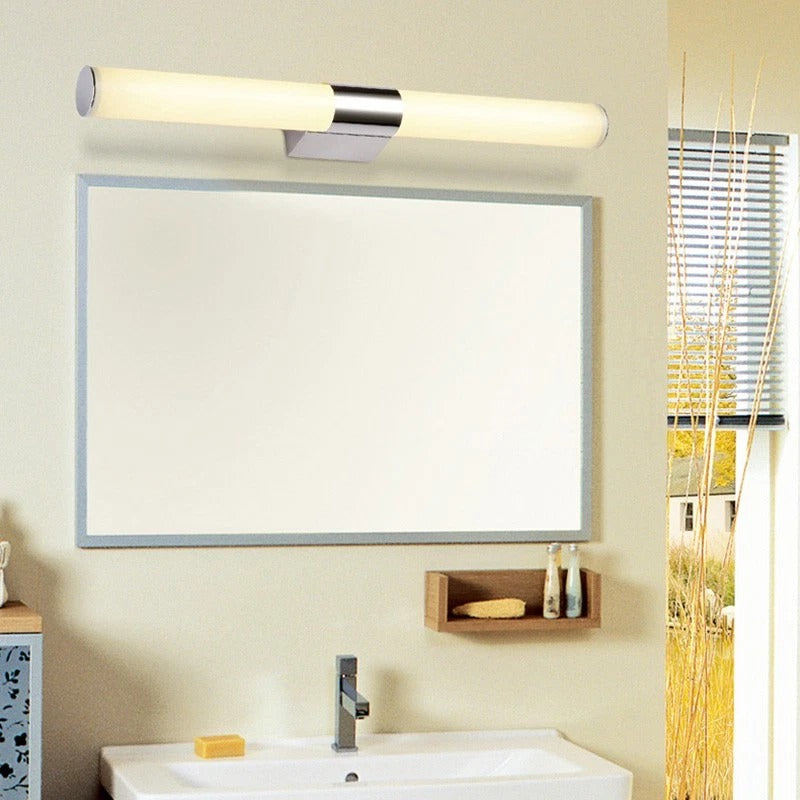 Modern LED Bathroom Light – Waterproof Contemporary Cylinder Vanity Light 12 Watts