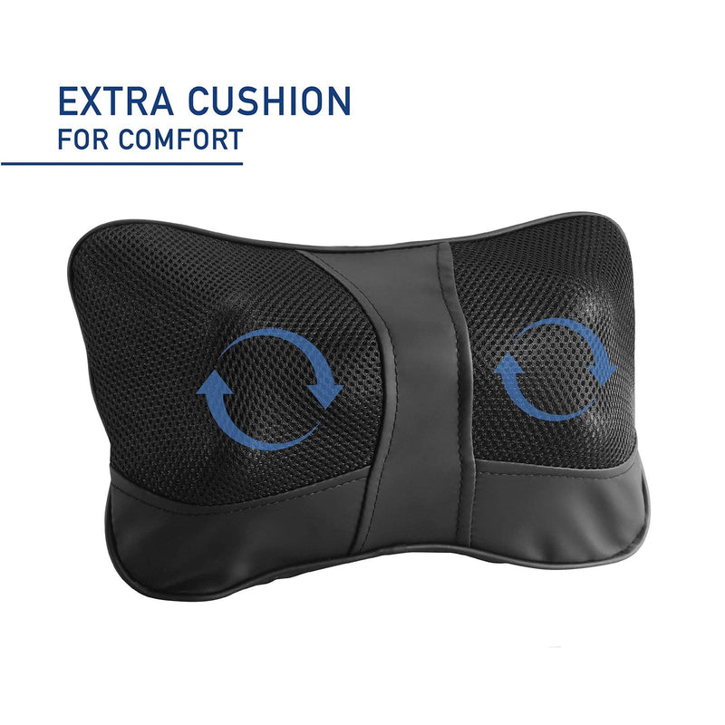 Shiatsu Massage Pillow with Heat – Multifunctional Car & Home Neck Back and Shoulder Massager