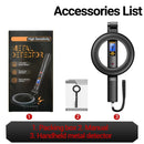 Portable Handheld Metal Detector – High-Sensitivity Security Scanner with LCD & Vibration Alerts