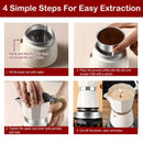 Moka Coffee Pot – Stovetop Espresso Maker for Home Office & Outdoor Use