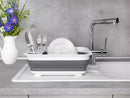 Collapsible Dish Drying Rack – Foldable Portable & Space-Saving Drainer