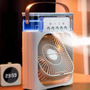 Portable 3-in-1 Cooling Fan & Air Conditioner – Compact Air Cooler with LED Night Light for Home