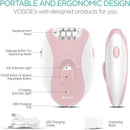 Electric Women's Epilator – Facial & Body Hair Remover for Bikini Legs Arms