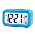 Cute Digital Alarm Clock – LCD Display with Temperature Nightlight & Snooze Perfect for Bedside Table