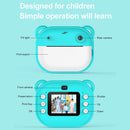 Kids 1080P Digital Camera with Thermal Printer – 2.4” IPS Screen Auto Focus Includes 2 Print Paper Rolls