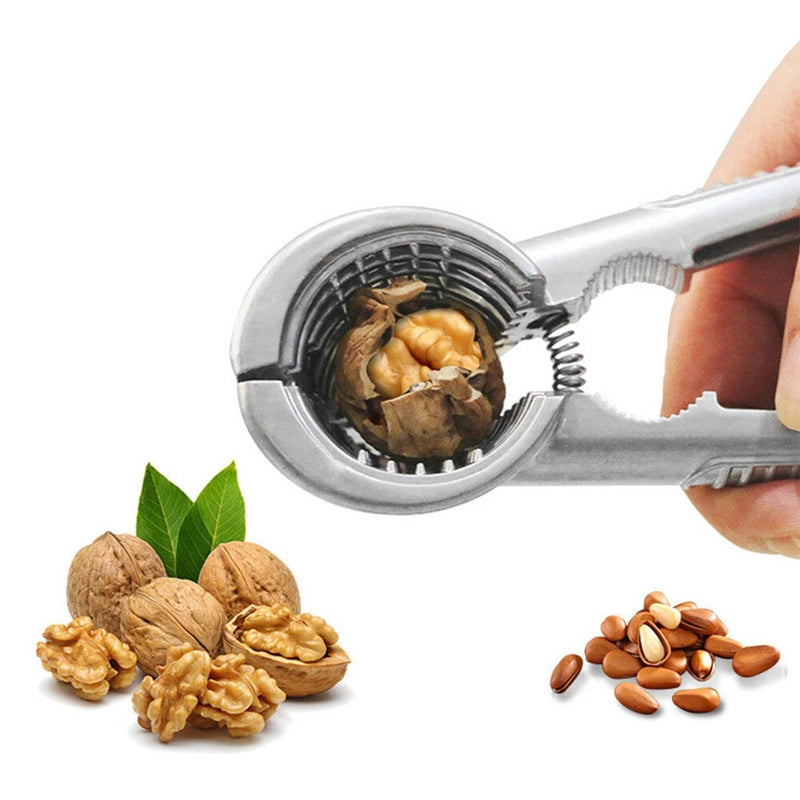 Nutcracker Kitchen Tool – Non-Slip Multifunction Chestnut & Pecan Cracker