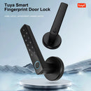 Smart Fingerprint Door Lock Handle – Tuya App Bluetooth & Password Access