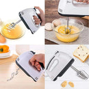7-Speed Electric Hand Mixer – Portable Handheld Mixer with 4 Stainless Steel Beaters