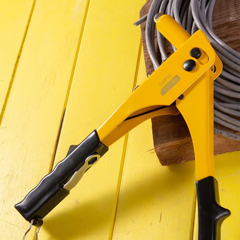Heavy Duty Manual Riveter Gun – Durable Non-Slip Power-Assisted Design