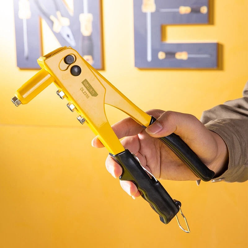 Heavy Duty Manual Riveter Gun – Durable Non-Slip Power-Assisted Design