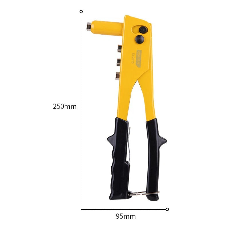 Heavy Duty Manual Riveter Gun – Durable Non-Slip Power-Assisted Design
