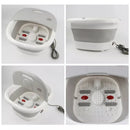 Foldable Foot Spa Bath Massager – Heated with Bubbles Vibration & Shiatsu Rollers