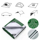 Heavy-Duty Waterproof Tarpaulin – Multi Purpose Tent Ground Cloth 3x3 Meters