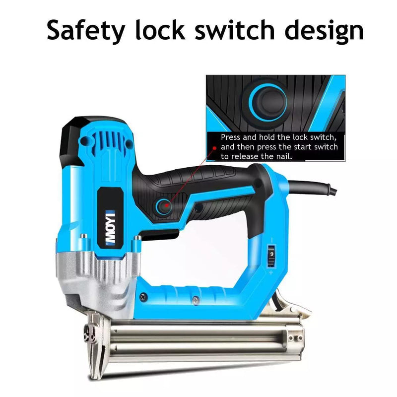 2300W Electric Nail Gun – Stapler for Woodworking & Furniture (F15–F30)