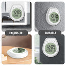 Waterproof Digital Shower Clock – LCD Display Timer Temp 12/24hr with Suction Cup