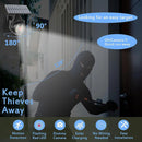 Solar Security Light with Dummy Camera – Motion Sensor Waterproof Outdoor Safety Light