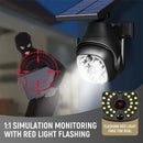 Solar Security Light with Dummy Camera – Motion Sensor Waterproof Outdoor Safety Light