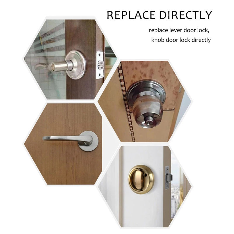 Smart Fingerprint Door Lock Handle – Tuya App Bluetooth & Password Access