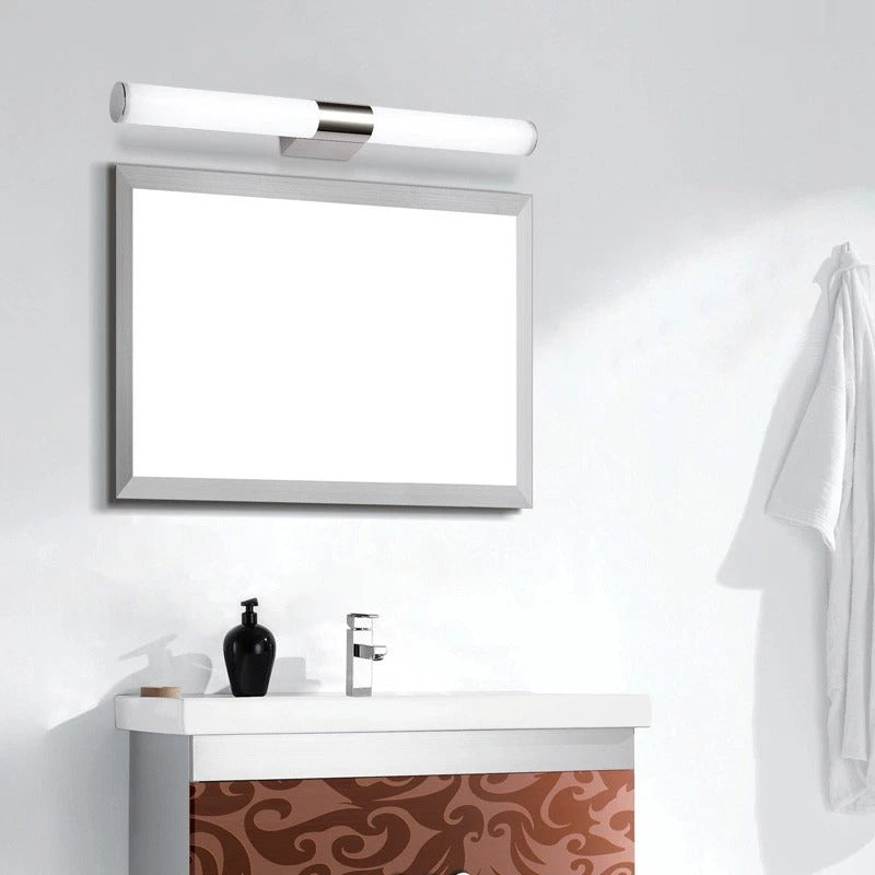 Modern LED Bathroom Light – Waterproof Contemporary Cylinder Vanity Light 12 Watts