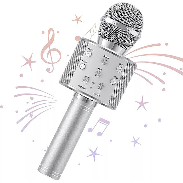 Wireless Bluetooth Karaoke Microphone – Handheld Mic & Speaker For All Ages
